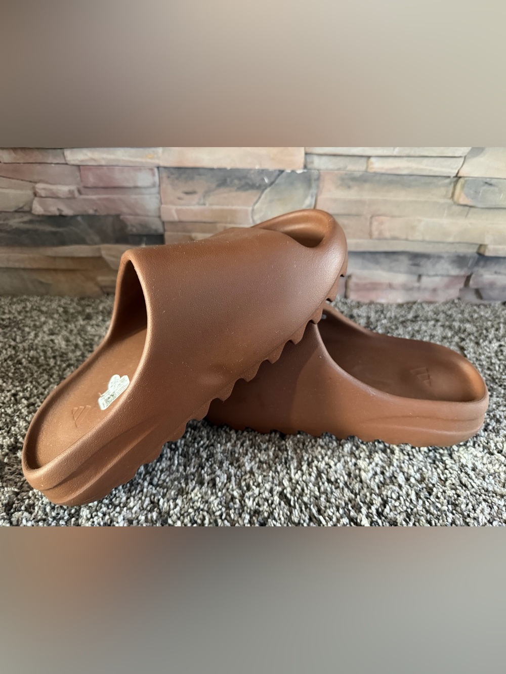 Adidas Yezzy women’s size 9 “flax” slides